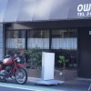 「オーナーズ」でバイク談義に花を咲かせる